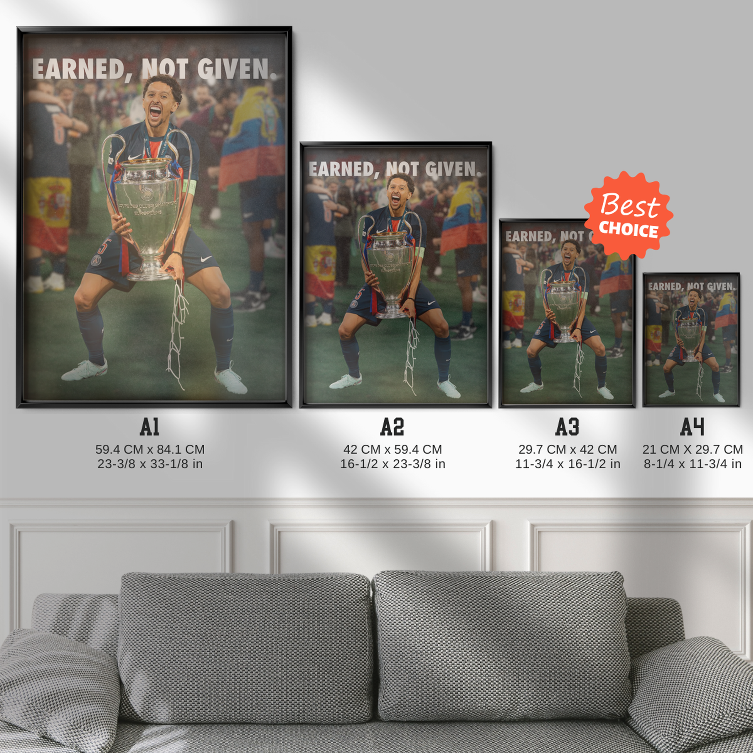 Marquinhos Psg 'earned, Not Given'