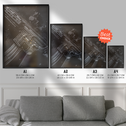 Call Of Duty – Black Rifle Close Up