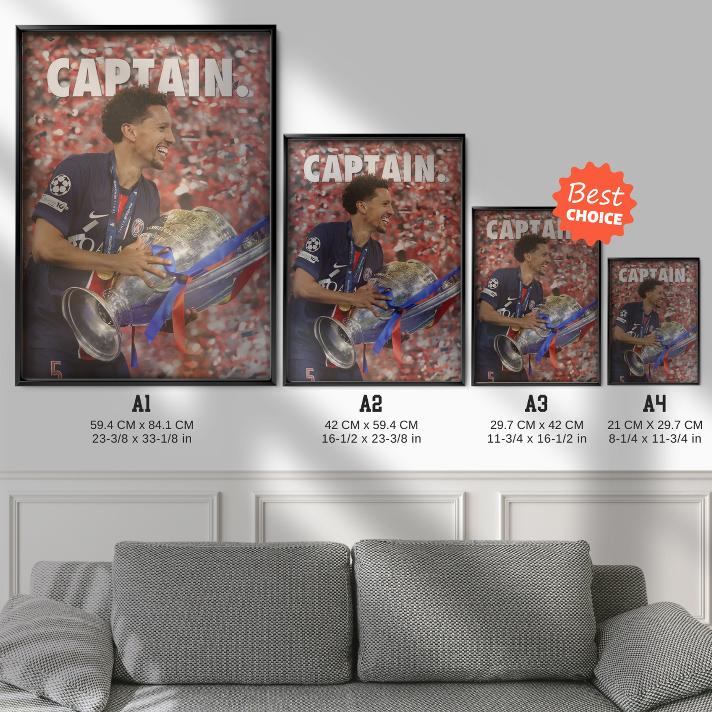 Marquinhos 'captain'