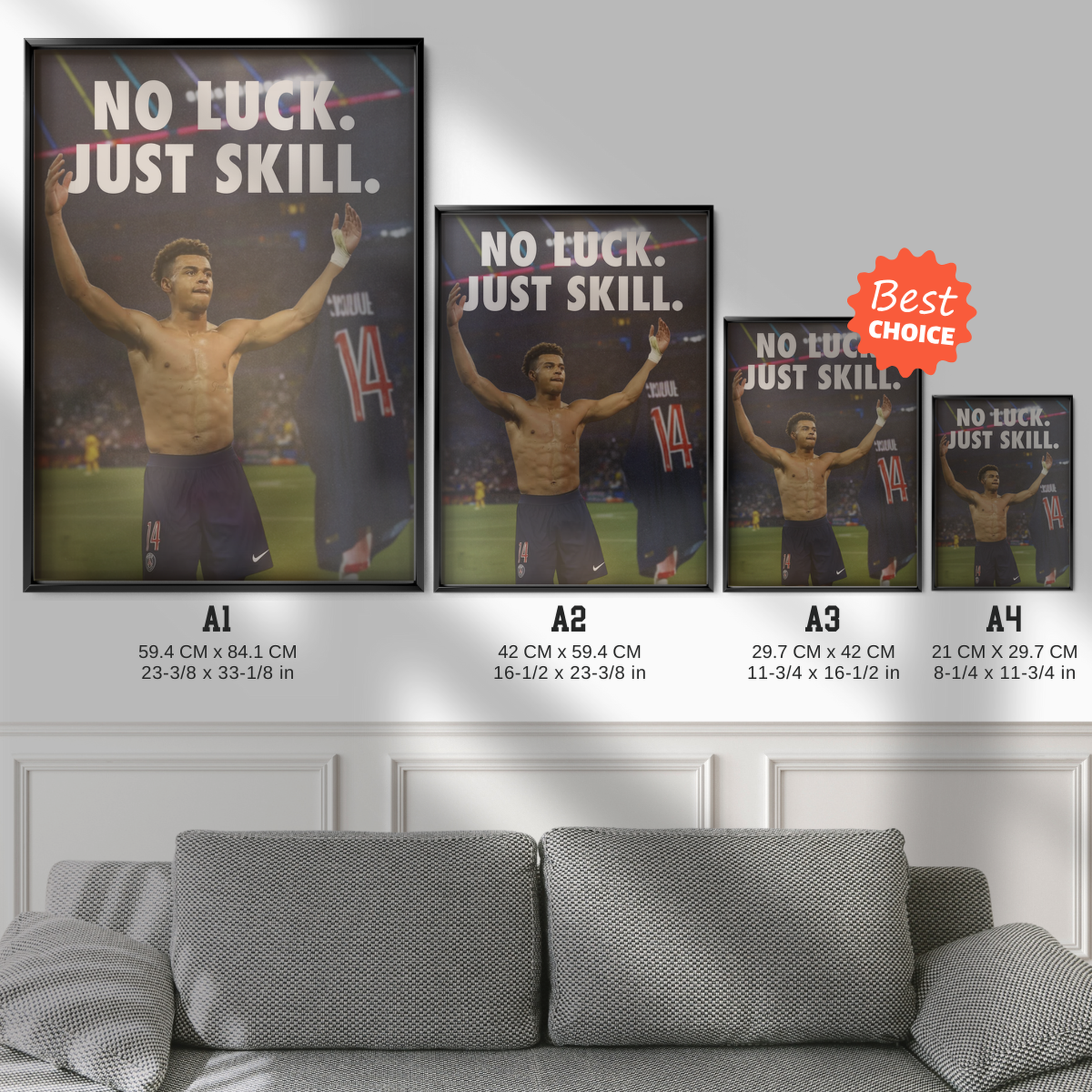 Désiré Doué Psg 'no Luck Just Skill'