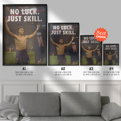 Désiré Doué Psg 'no Luck Just Skill'