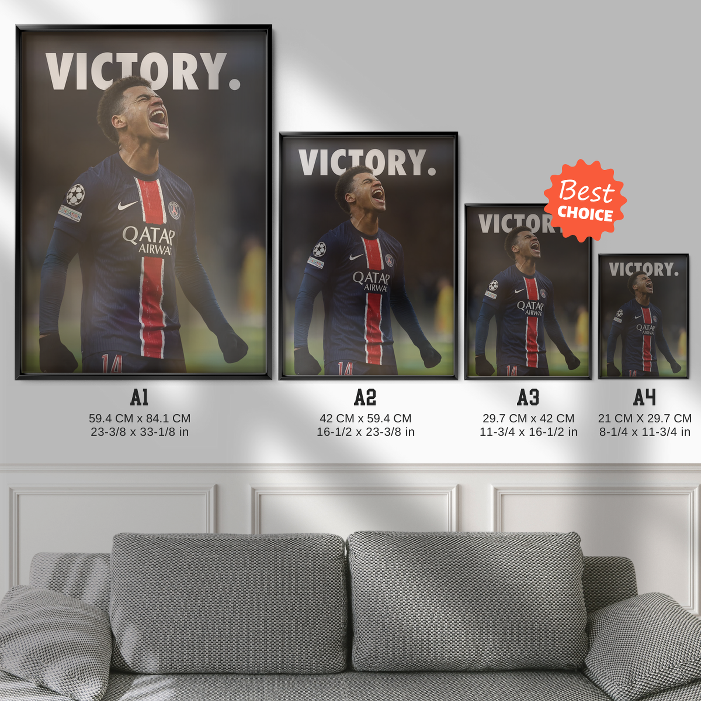 Désiré Doué 'victory'