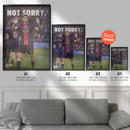 Achraf Hakimi 'not Sorry.'