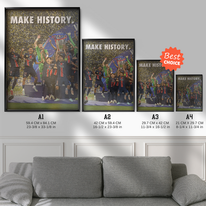 Psg Champions League 'make History'