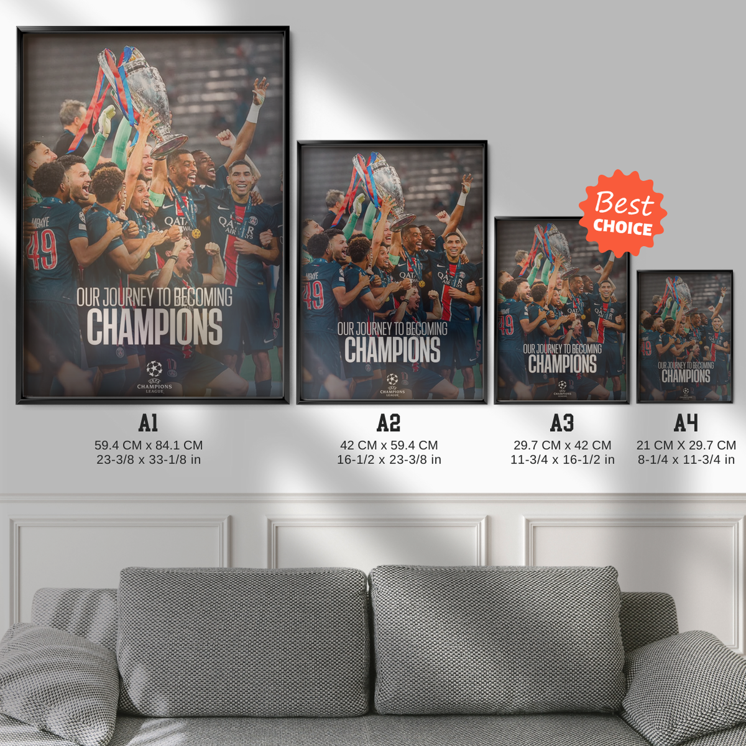 Psg 'one Journey To Becoming Champions' 2025