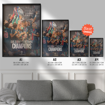 Psg 'one Journey To Becoming Champions' 2025