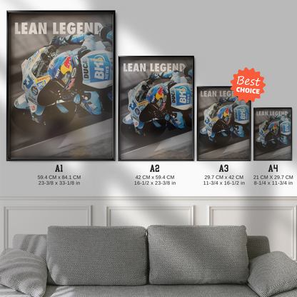 Alex Marquez 'lean Legend' 2025