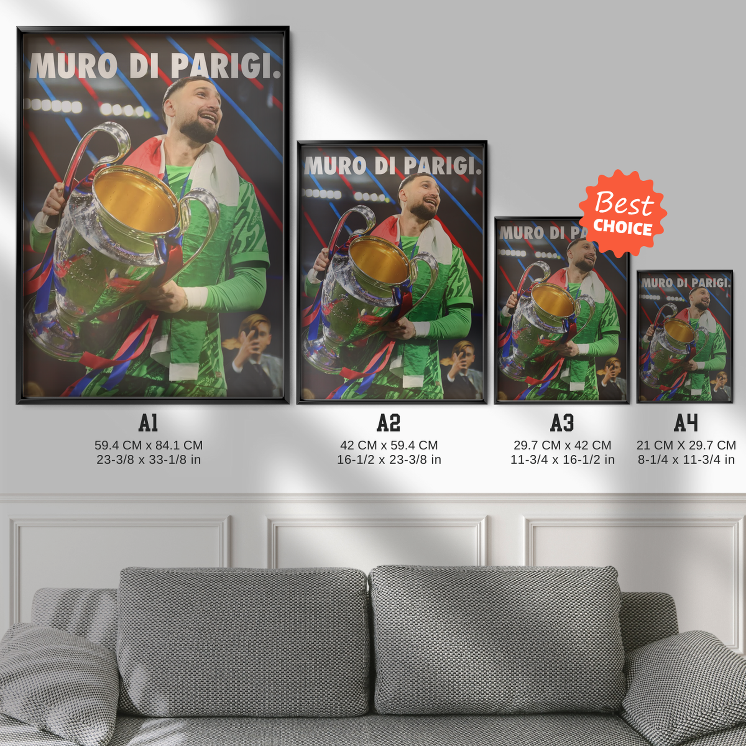 Donnarumma Psg 'muro Di Parigi'