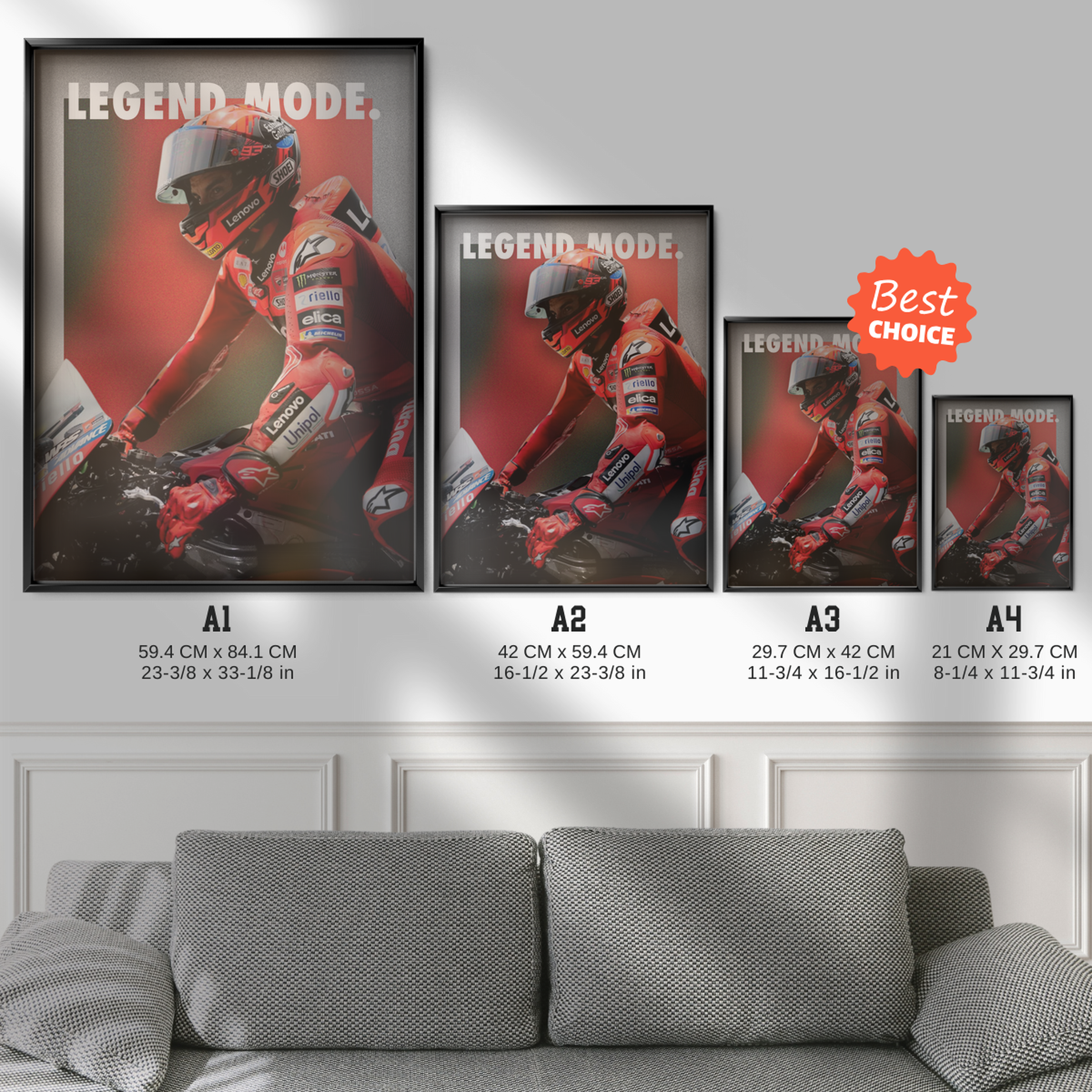 Marc Marquez 'legend Mode' 2025