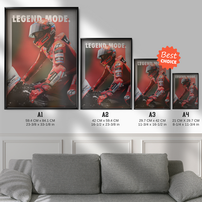 Marc Marquez 'legend Mode' 2025