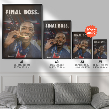 Ousmane Dembélé Psg 'final Boss'