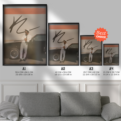 Kendrick Lamar Vintage Car