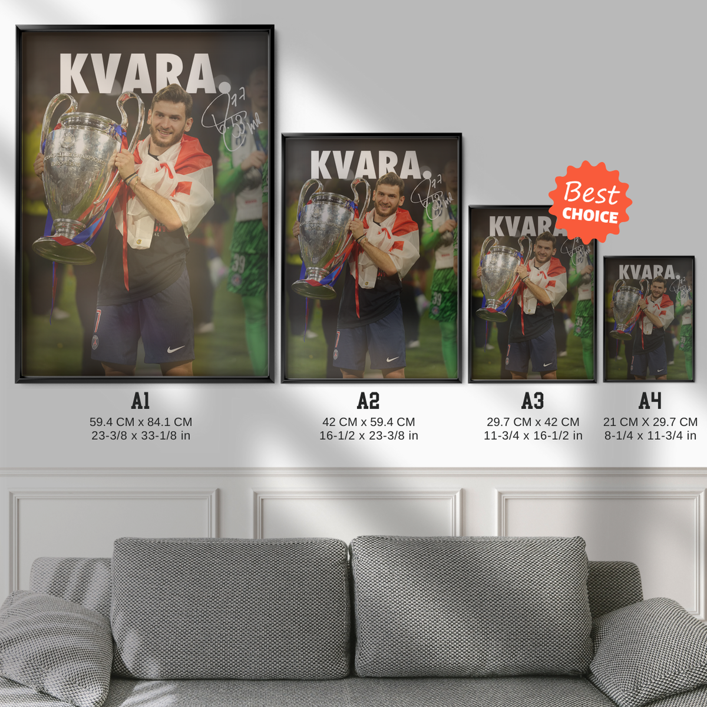 Kvara Psg Champions League 2025