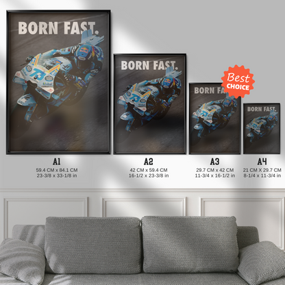 Alex Marquez 'born Fast' 2025