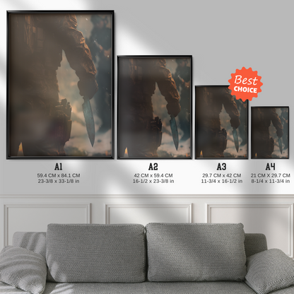 Call Of Duty – Knife Kill Combat Scene