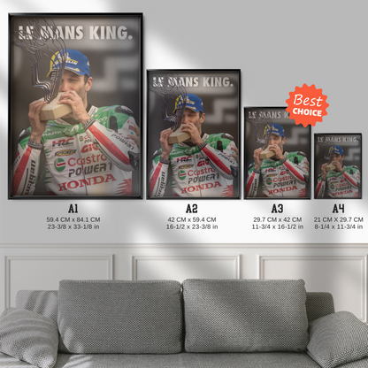 Johann Zarco 'le Mans King' 2025