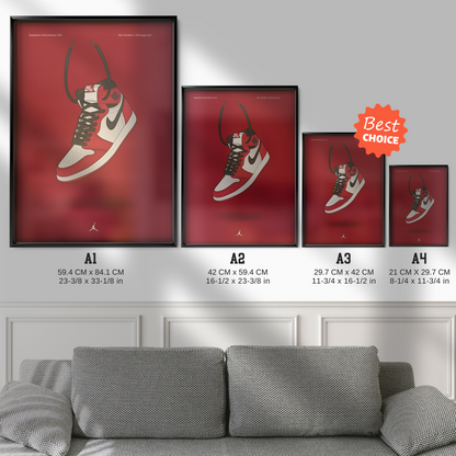 Air Jordan 1 Chicago Air Red