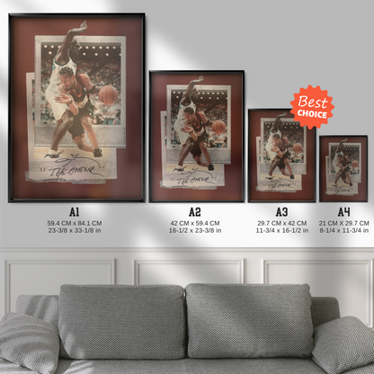 Allen Iverson “the Answer” Polaroid Action