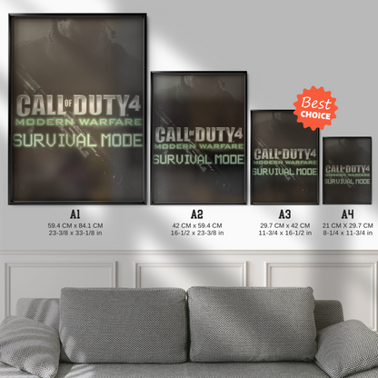 Call Of Duty 4 Survival Mode (2020)