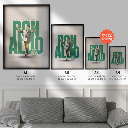 Cristiano Ronaldo - Sporting Portugal Poster