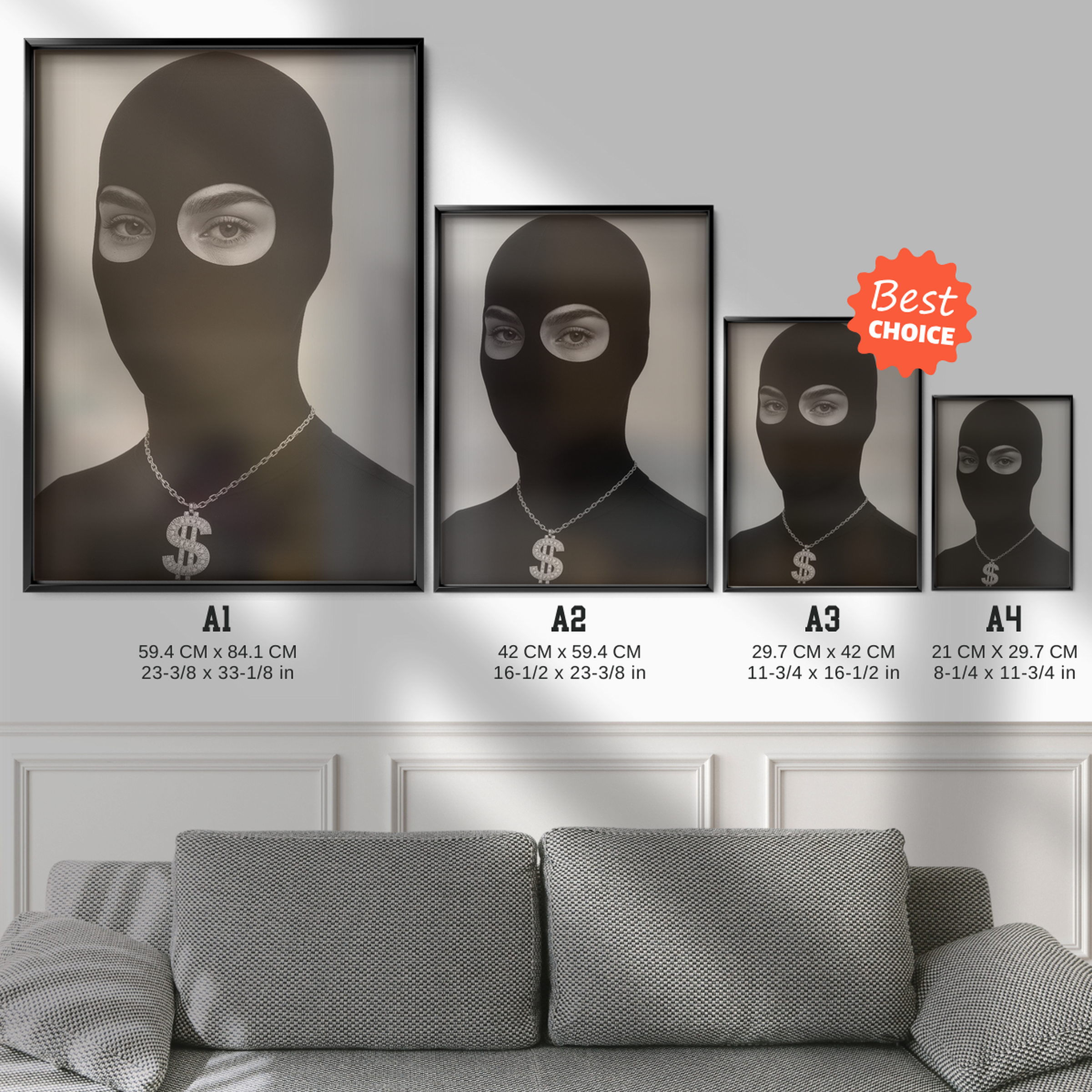 Dollar Mask