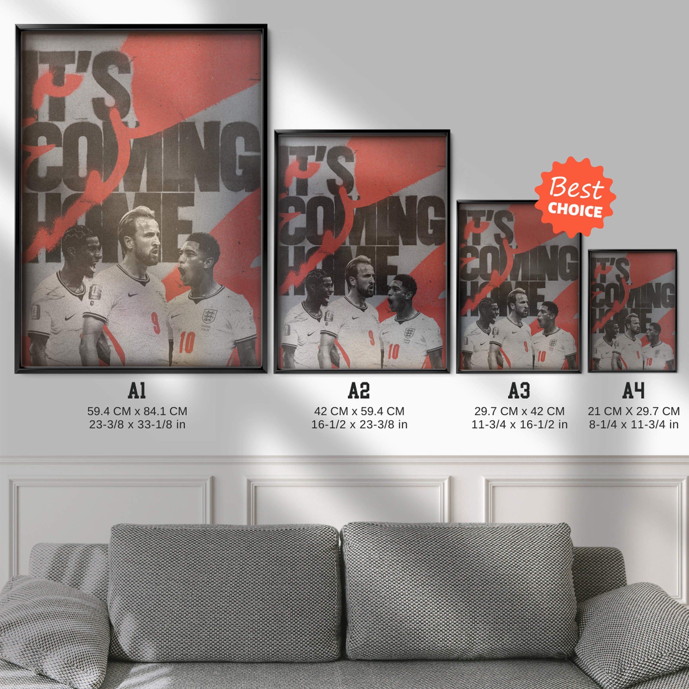 England National Team - Its Coming Home Poster