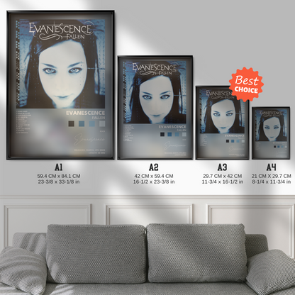 evanescence Fallen poster