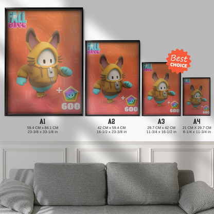 Fall Guys Plush Fox Pack (2022)