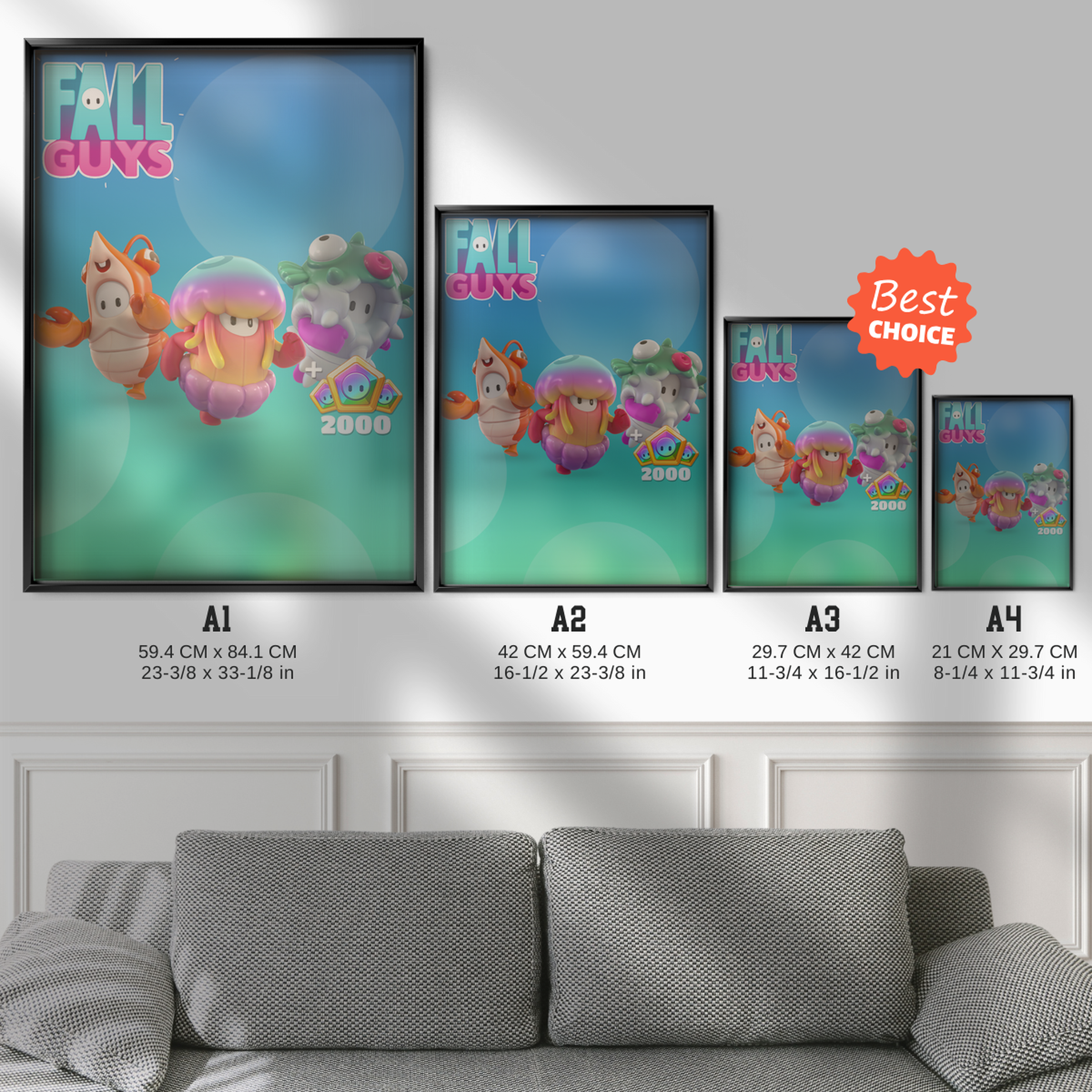Fall Guys Stunning Sealife Pack (2023)