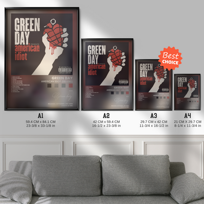 green day American Idiot Deluxe poster