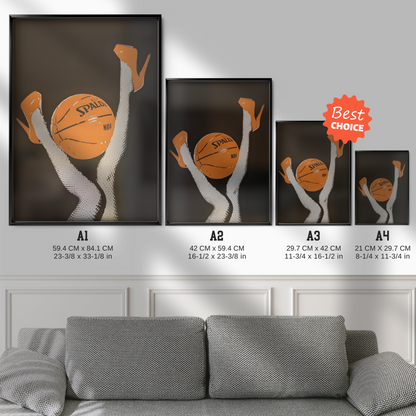 Hands On Ball “grip” Orange