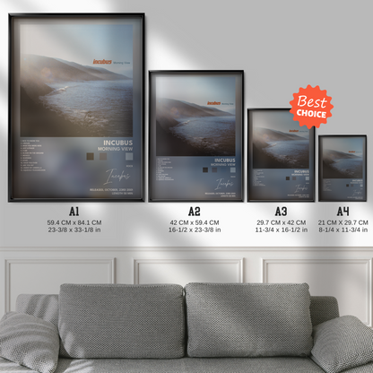 incubus Morning View poster