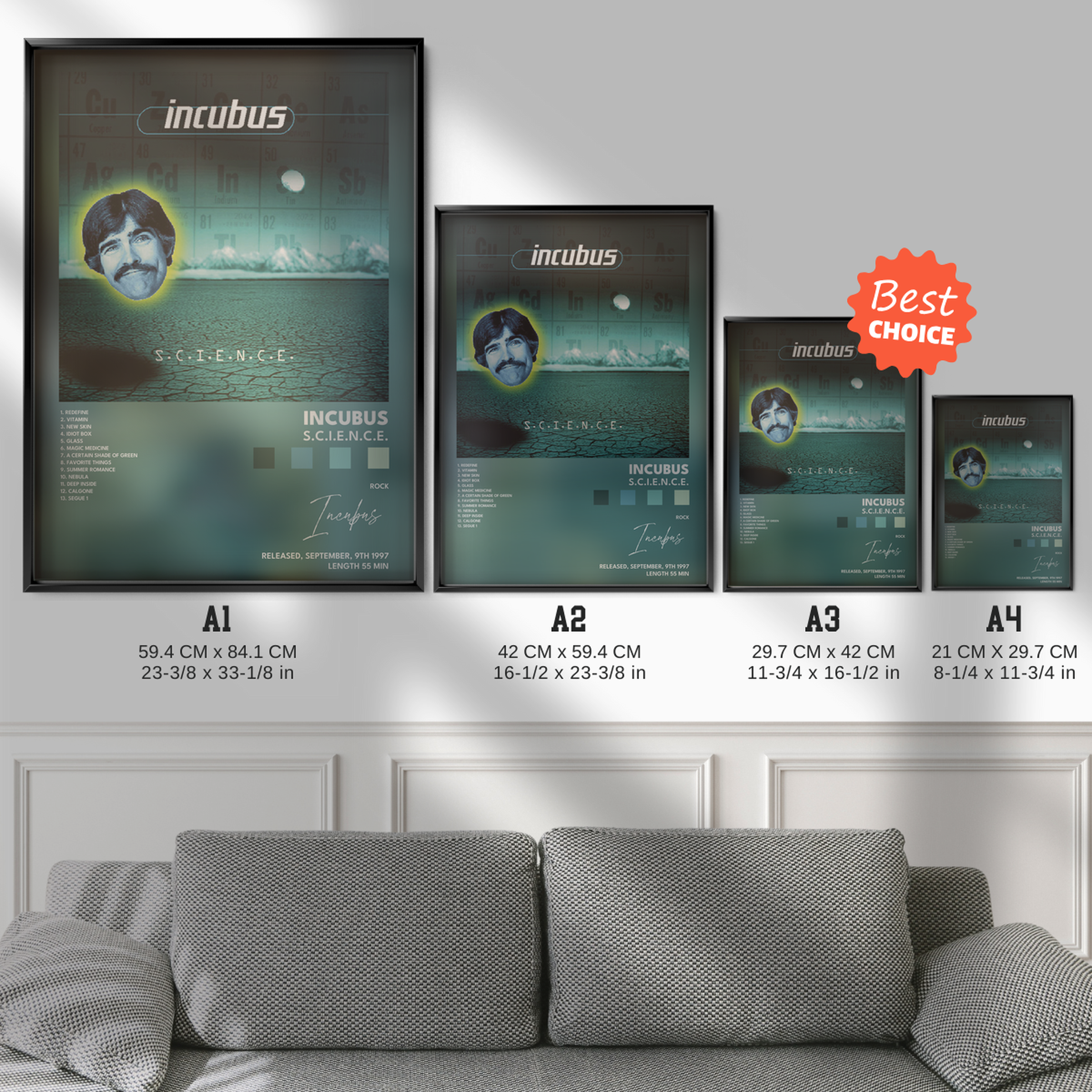 incubus SCIENCE poster