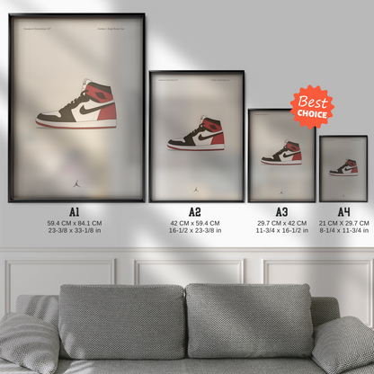 Jordan 1 High Black Toe