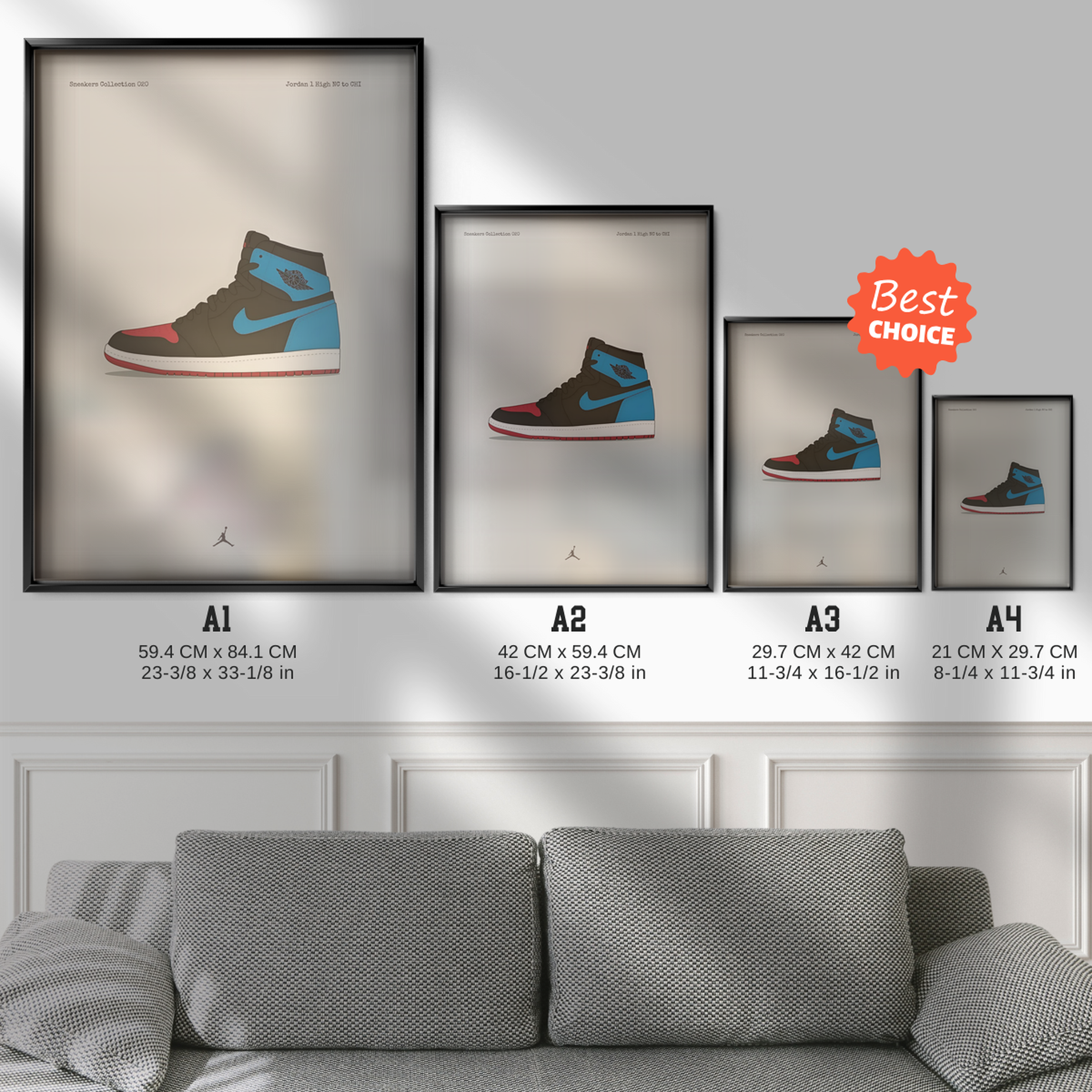 Jordan 1 High NC to CHI