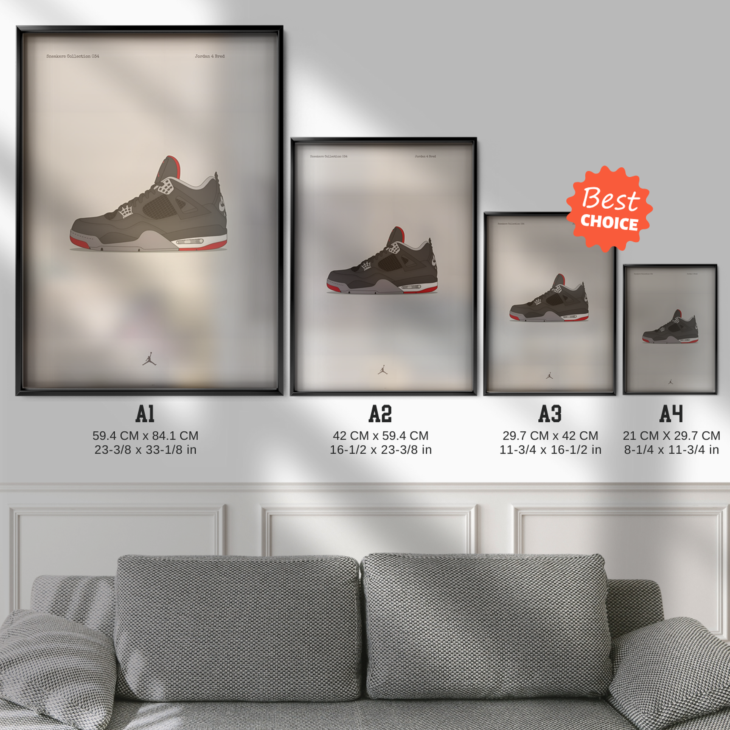 Jordan 4 Bred