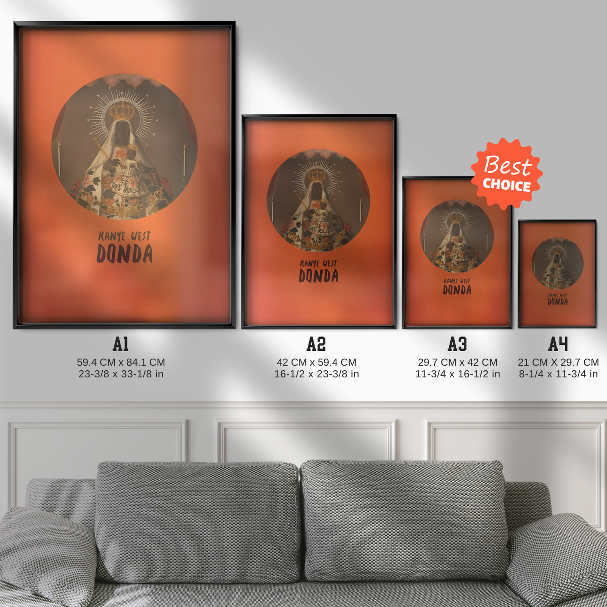 Kanye West Donda Orange