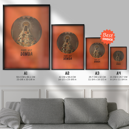 Kanye West Donda Orange
