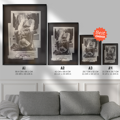 Kobe Bryant Locker Room Portrait