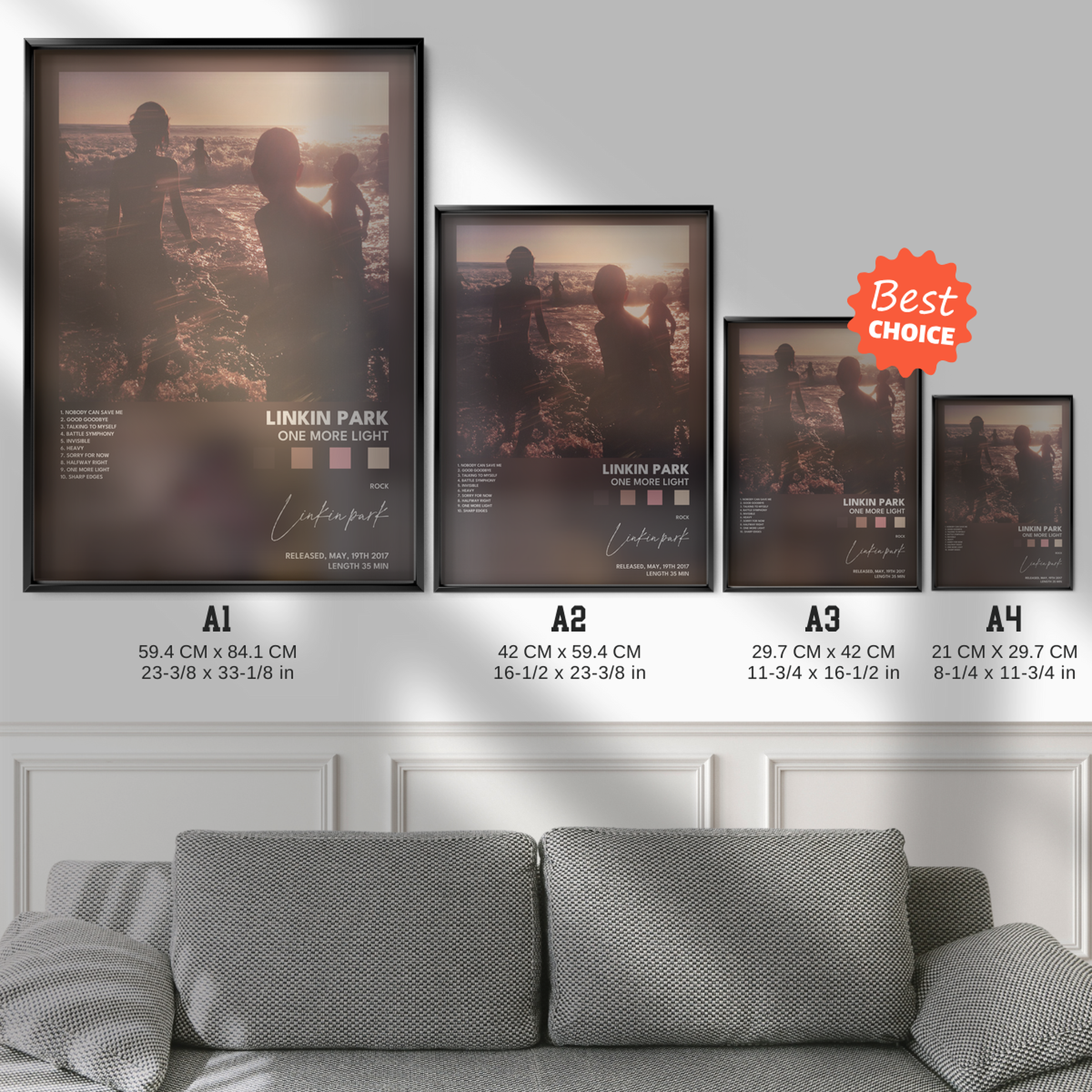 linkin park One More Light poster