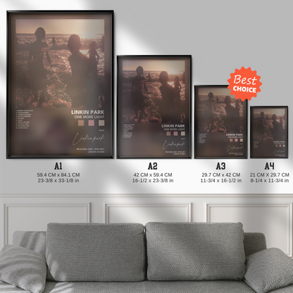 linkin park One More Light poster
