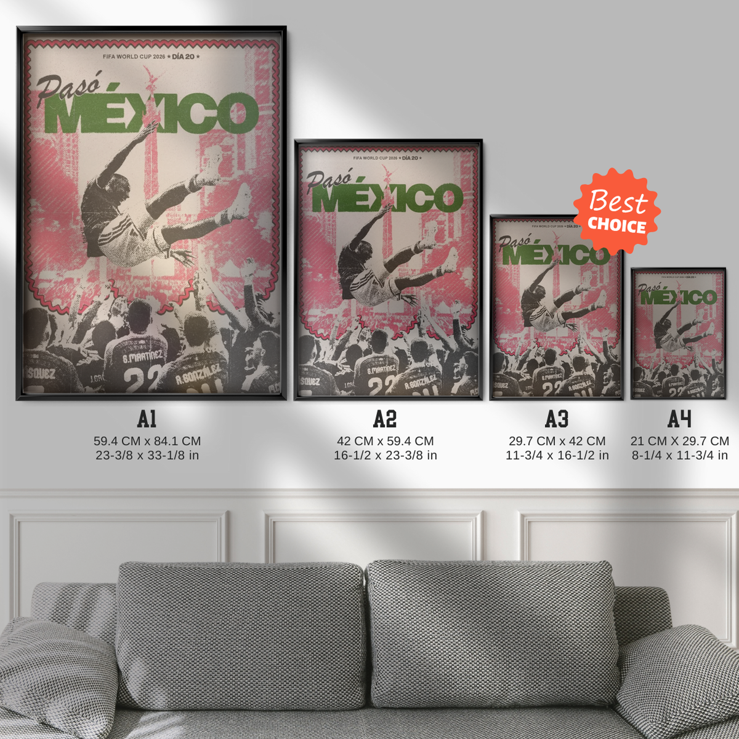 Mexico National Team - Paso Mexico Poster