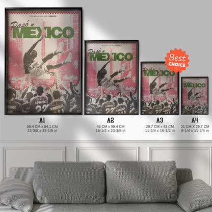 Mexico National Team - Paso Mexico Poster