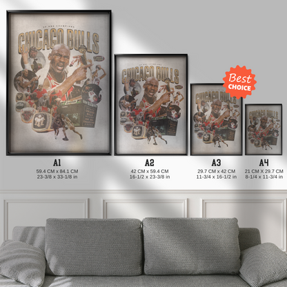 Michael Jordan Chicago Bulls Legends