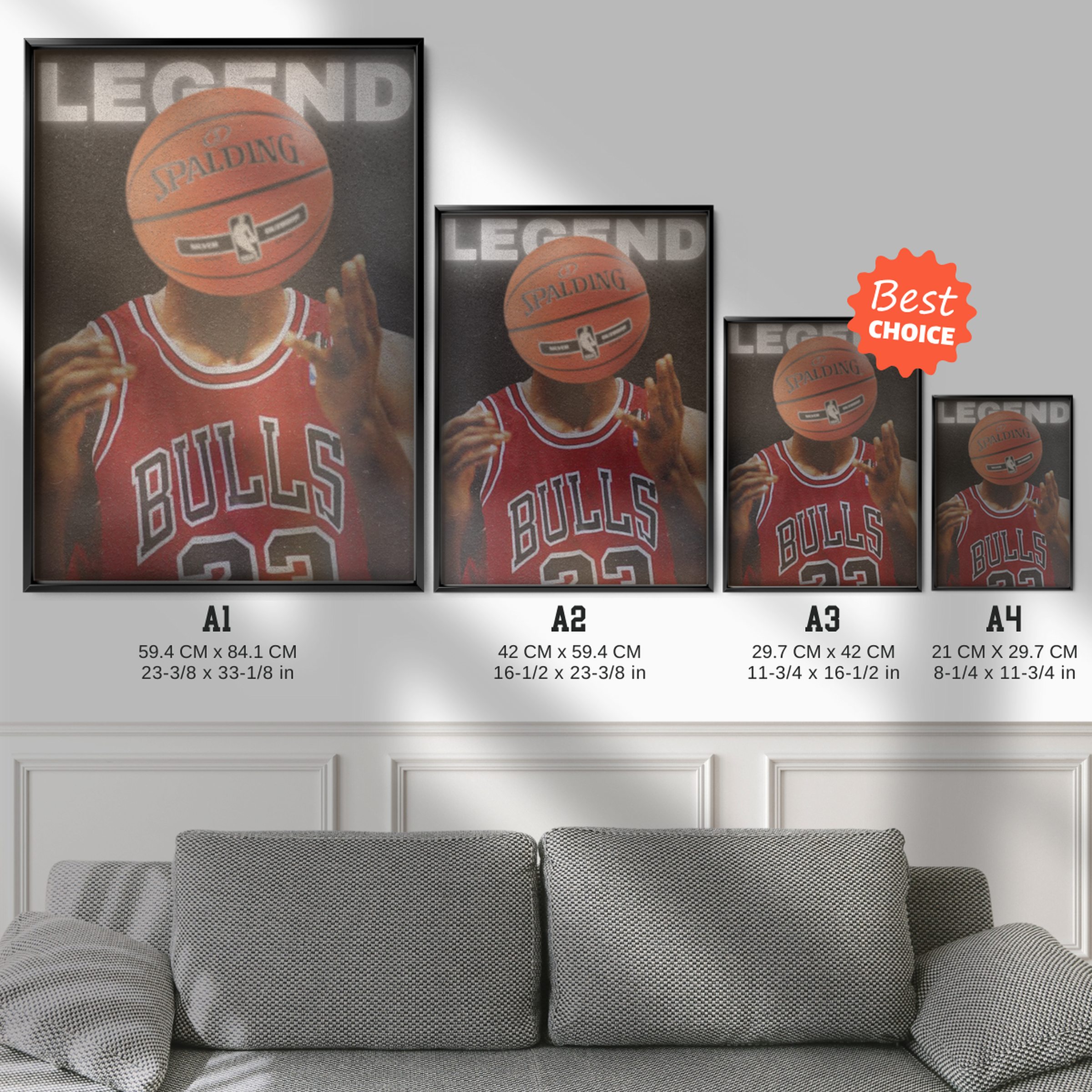 Michael Jordan “legend” Chicago Bulls #23