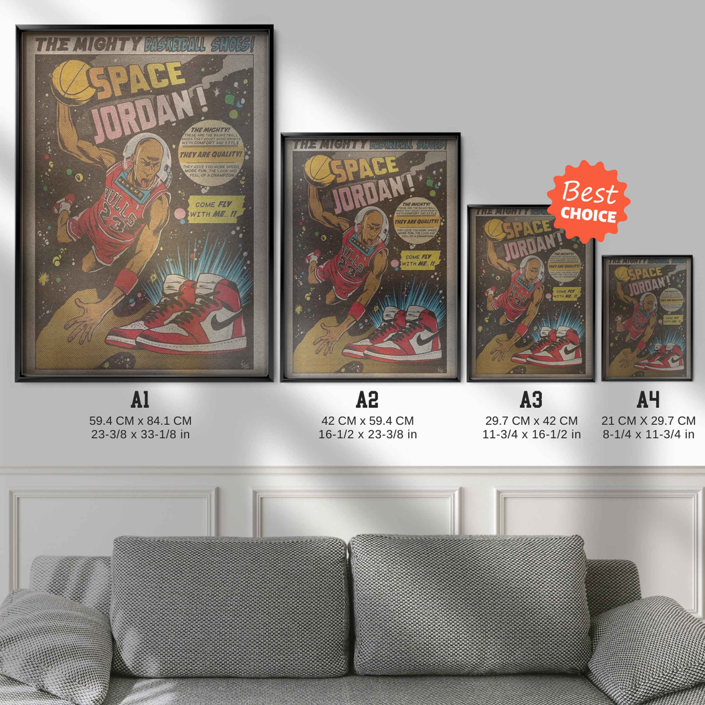 Michael Jordan “space Jordan” Comic