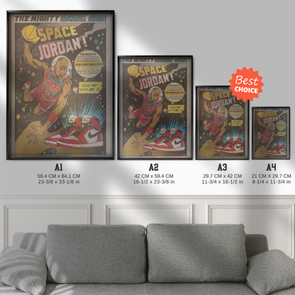 Michael Jordan “space Jordan” Comic