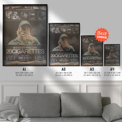 Morgan Wallen 20 Cigarettes Night