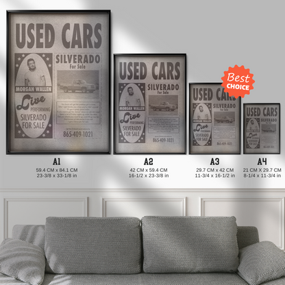 Morgan Wallen Silverado For Sale