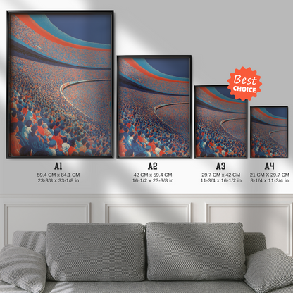 Netherlands National Team - Stadium Crowd Poster